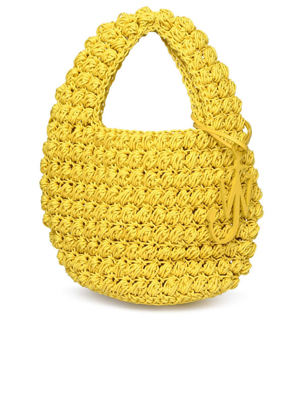 Jw Anderson Yellow Woven Bag