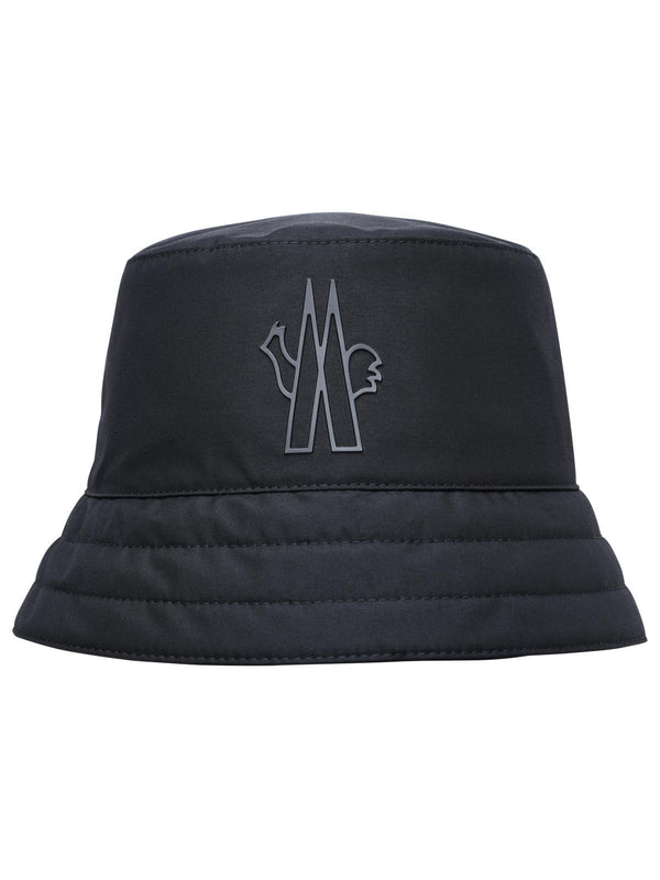 Moncler Grenoble Black Nylon Hat