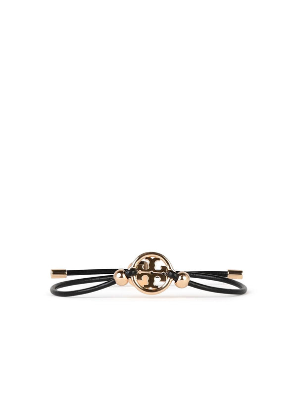 Tory Burch 'miller' Black Fabric Bracelet