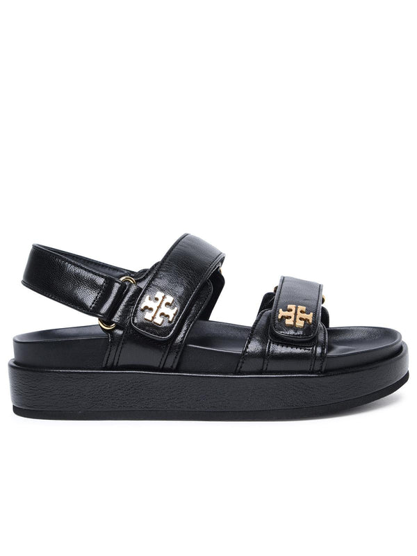 Tory Burch 'kira' Black Leather Sports Sandals