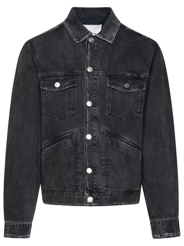 Isabel Marant 'jango' Black Cotton Jacket