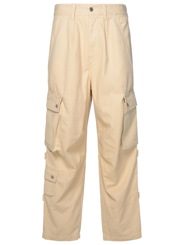 Isabel Marant Beige Cotton Blend Trousers