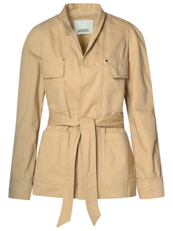 Isabel Marant 'loetizia' Beige Cotton Jacket