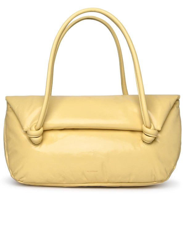 Jil Sander Yellow Leather Bag