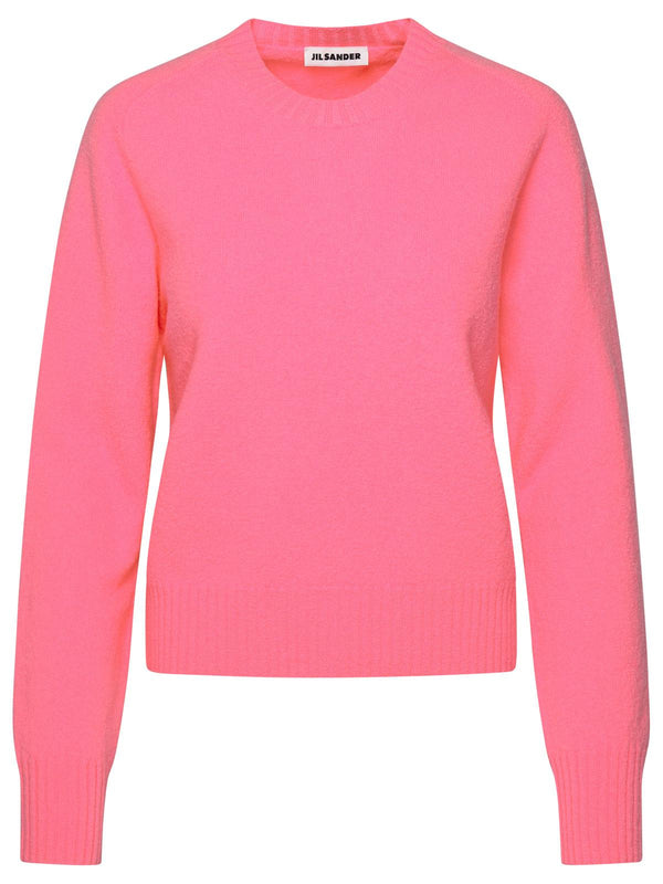 Jil Sander Pink Wool Sweater