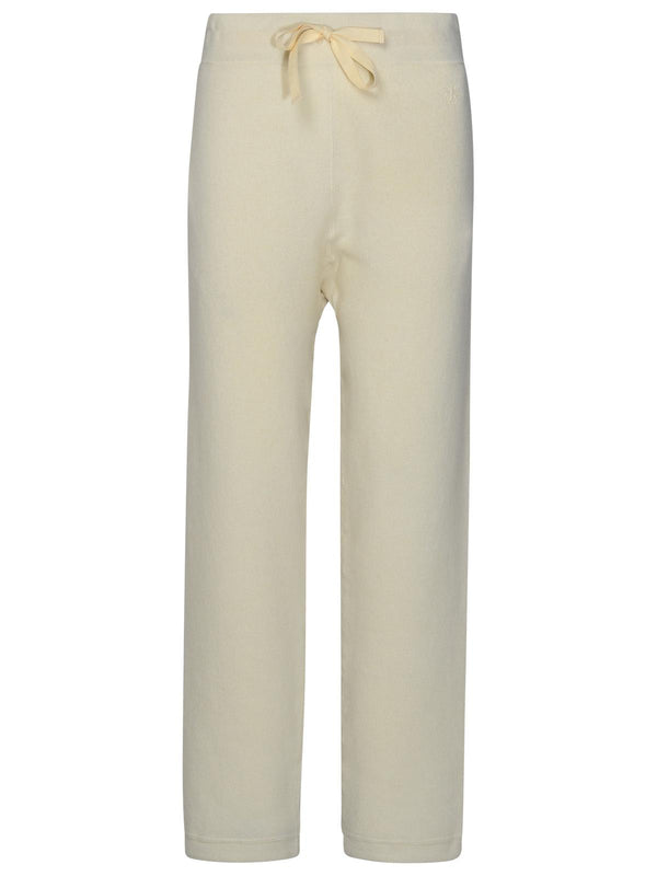 Jil Sander Cream Cashmere Sporty Pants