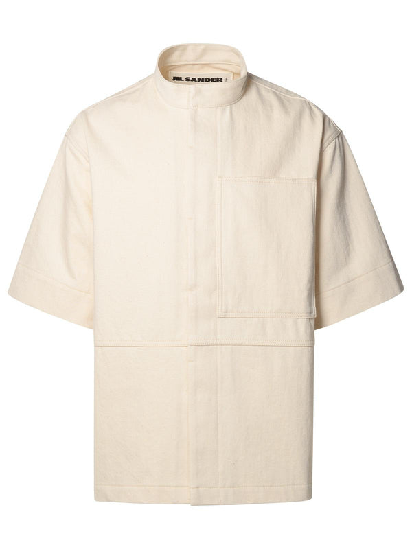 Jil Sander Ivory Cotton Shirt