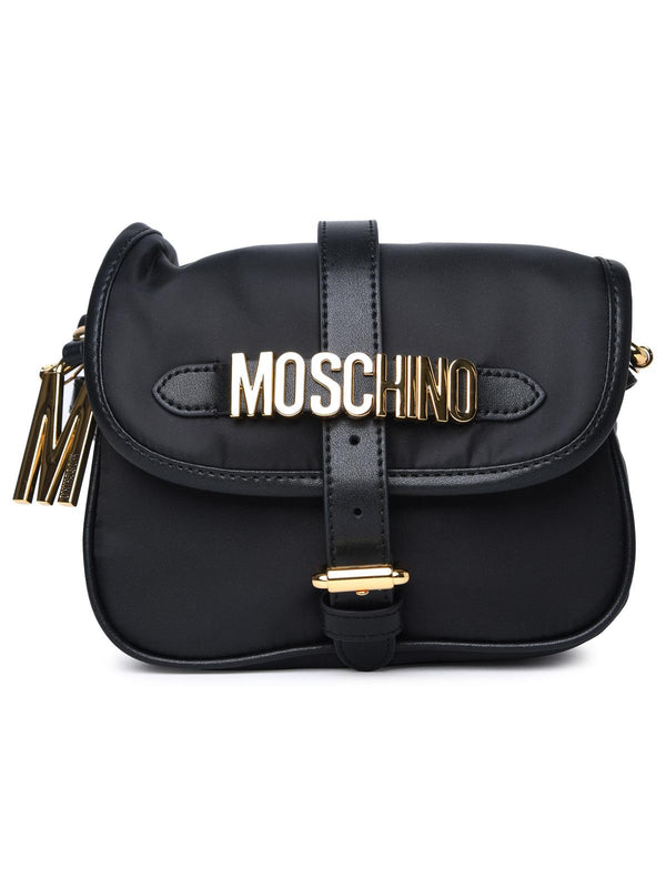 Moschino Black Nylon Bag