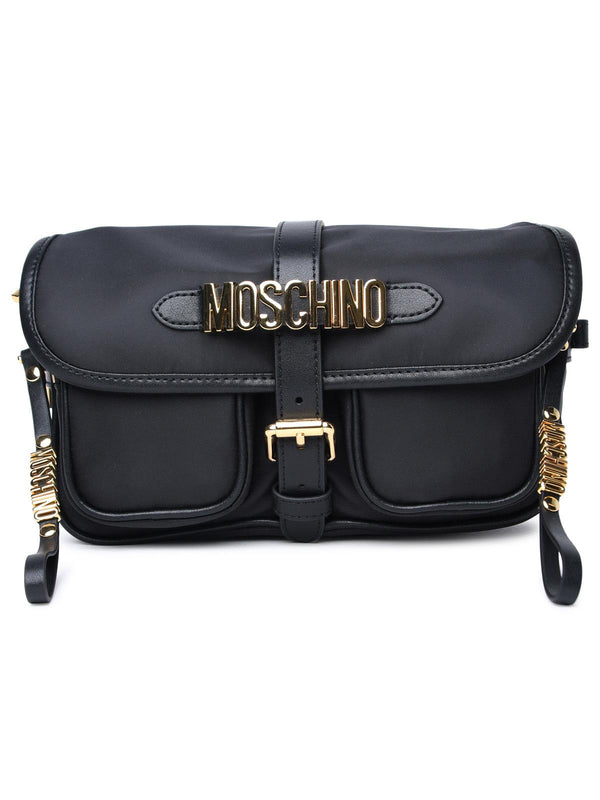 Moschino Black Nylon Bag