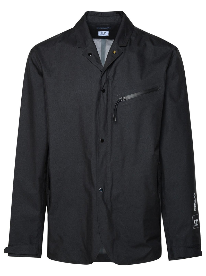 C.P. Company C.P. Company GORETEX Black Nylon Blazer - World Class Fashion