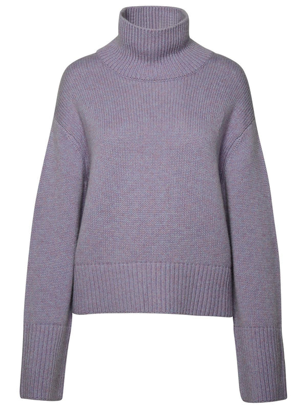 Lisa Yang Iris Melange 'fleur' Cashmere Sweater