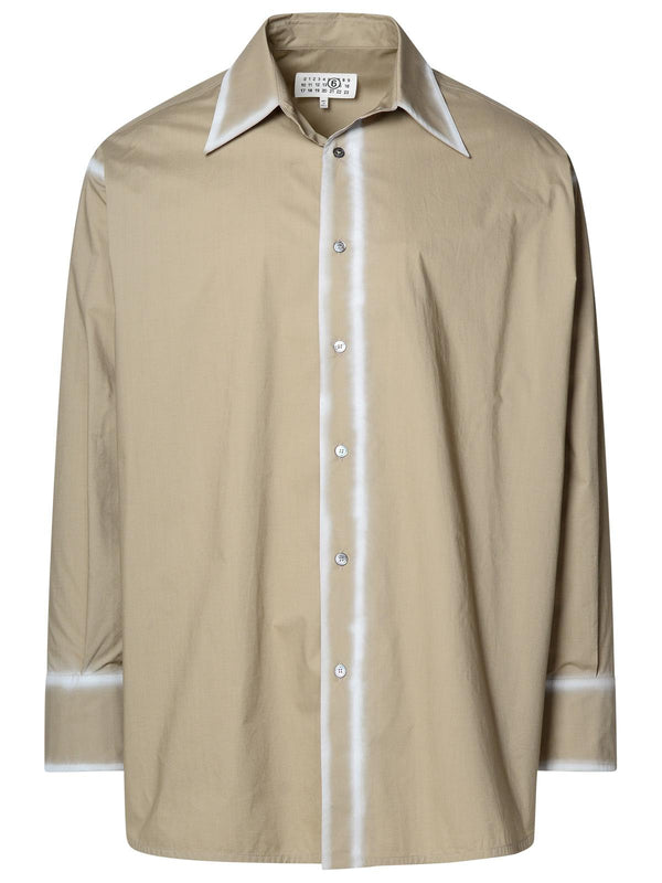 Mm6 Maison Margiela Mud Cotton Shirt