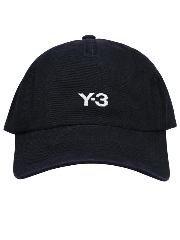 Y-3 'dad' Black Cotton Hat