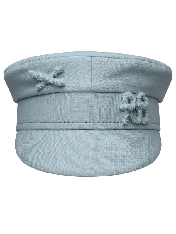 Ruslan Baginskiy Mint Linen Hat