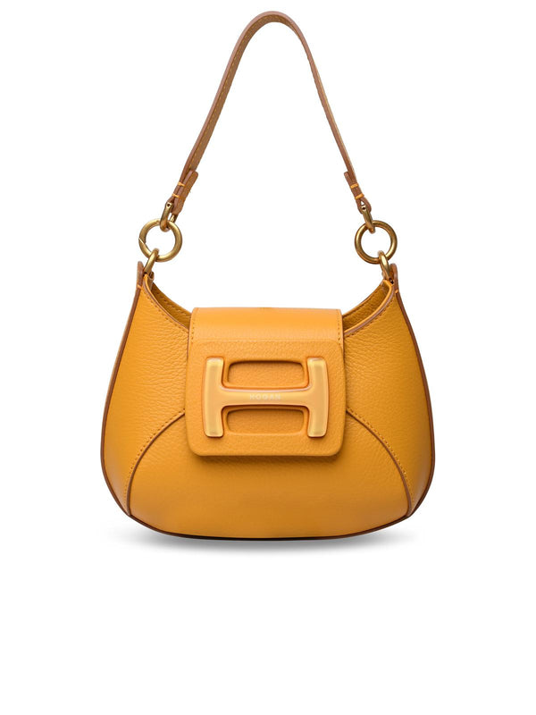 Hogan Yellow Leather Bag