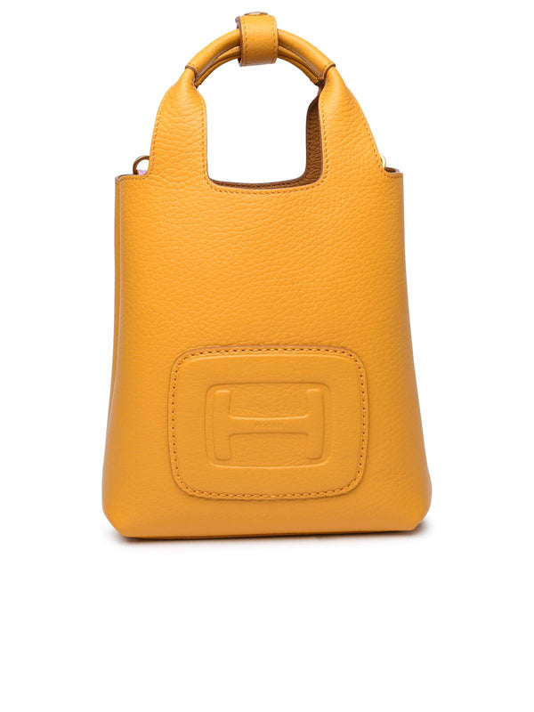 Hogan Yellow Leather Bag