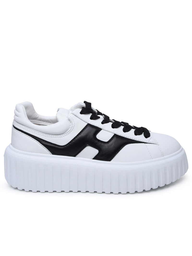 Hogan Zapatillas Hogan HXW6450FE91LE90001 de cuero blanco para mujer - World Class Fashion