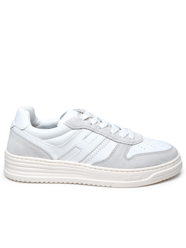 Hogan H630 White Leather Sneakers