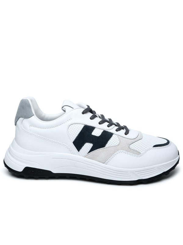 Hogan Hyperlight White Leather Sneakers