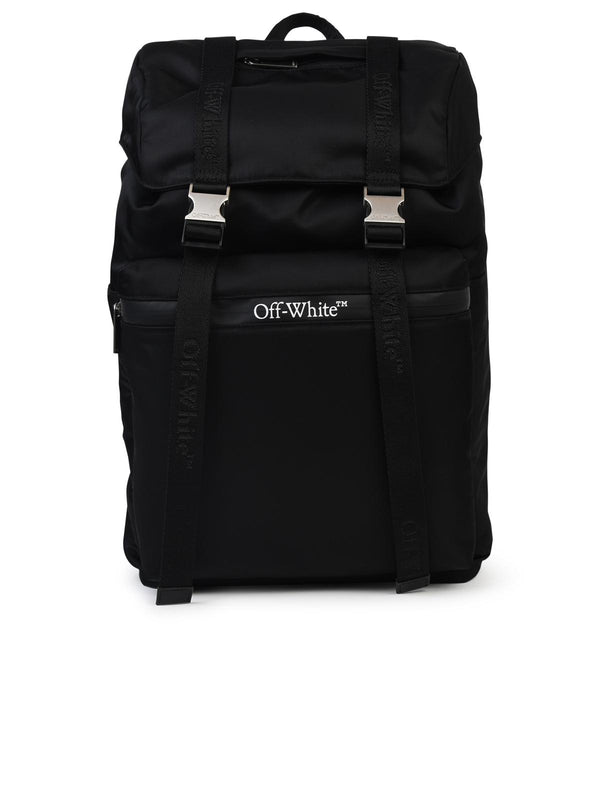 Off-white Black Fabric Backpack