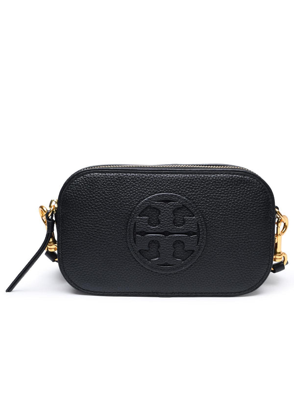 Tory Burch 'miller' Mini Bag In Black Leather