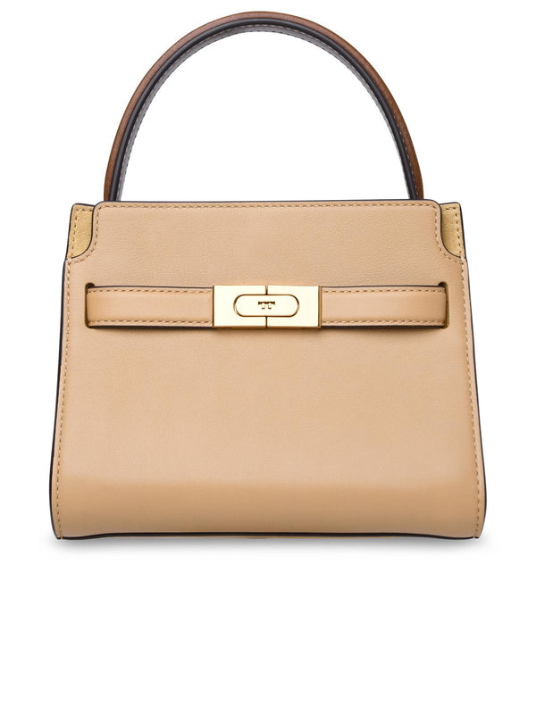 Tory Burch 'lee Radziwill' Beige Leather Bag