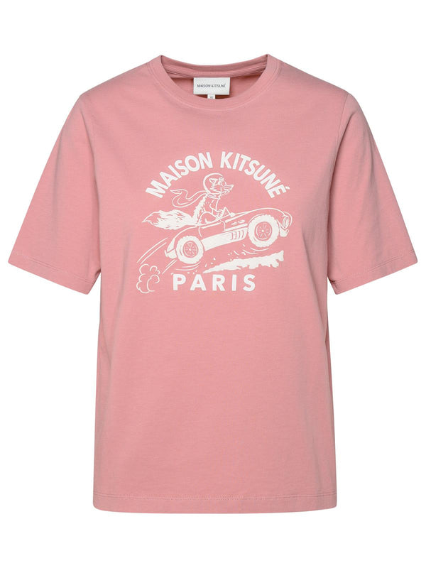 Maison KitsunÉ Pink Cotton T-shirt