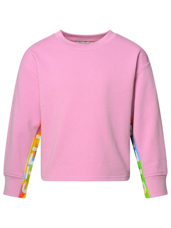 Stella Mccartney Pink Cotton Sweatshirt