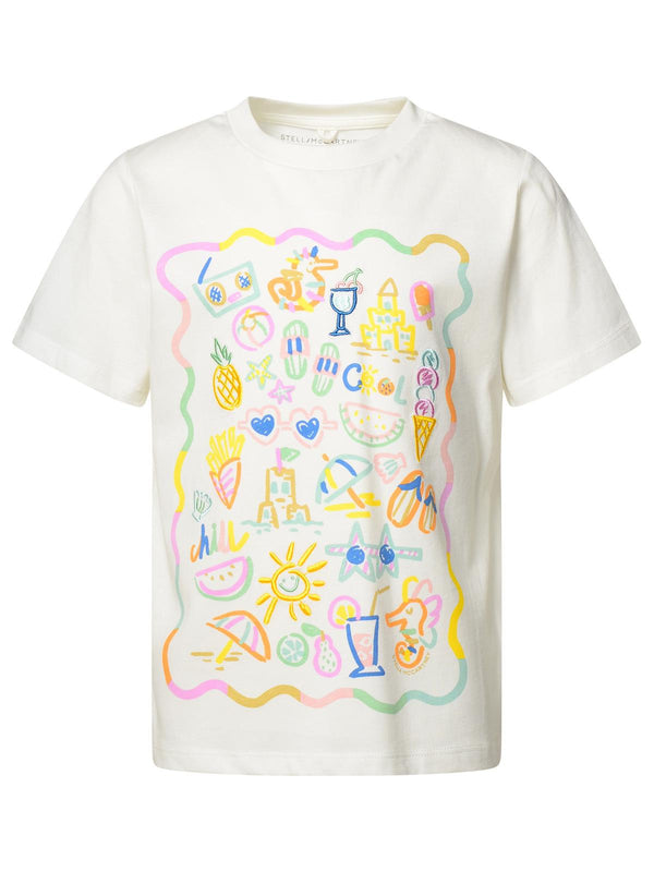 Stella Mccartney White Cotton T-shirt