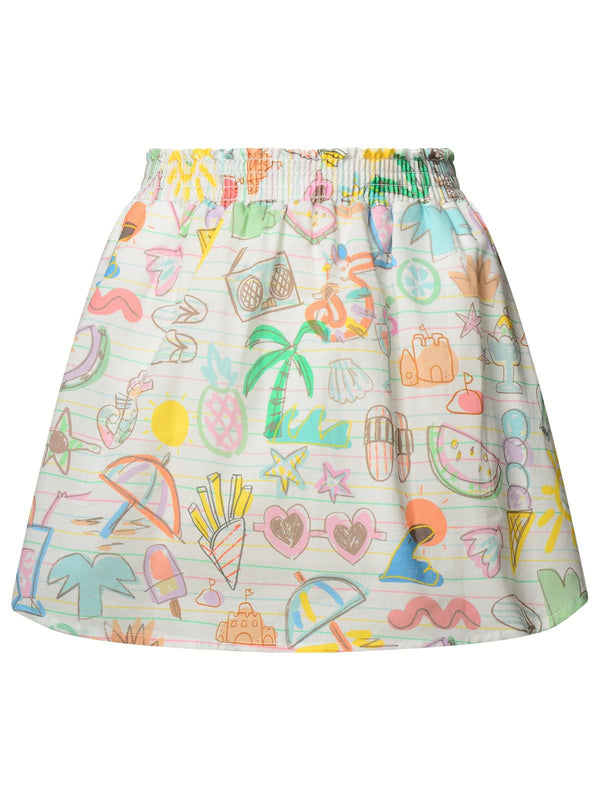 Stella Mccartney Multicolor Cotton Skirt