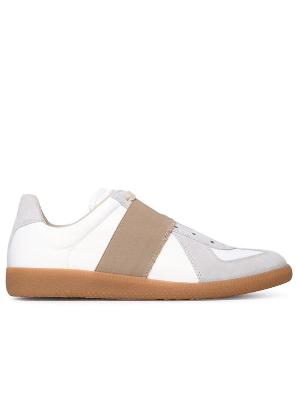 Maison Margiela White Leather Sneakers