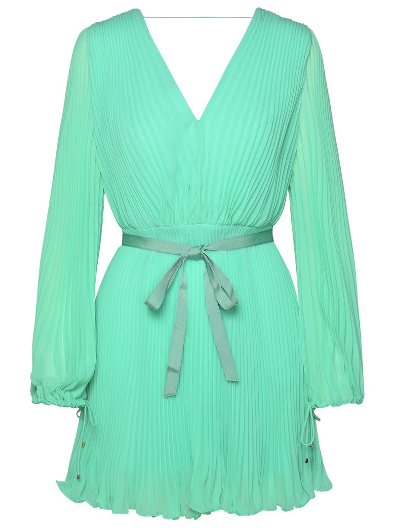 Max Mara Max Mara VISITA Green Polyester Dress - World Class Fashion