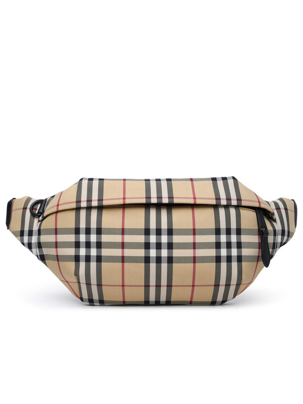 Burberry 'sonny' Beige Nylon Fanny Pack