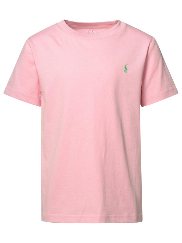 Polo Ralph Lauren Pink Cotton T-shirt