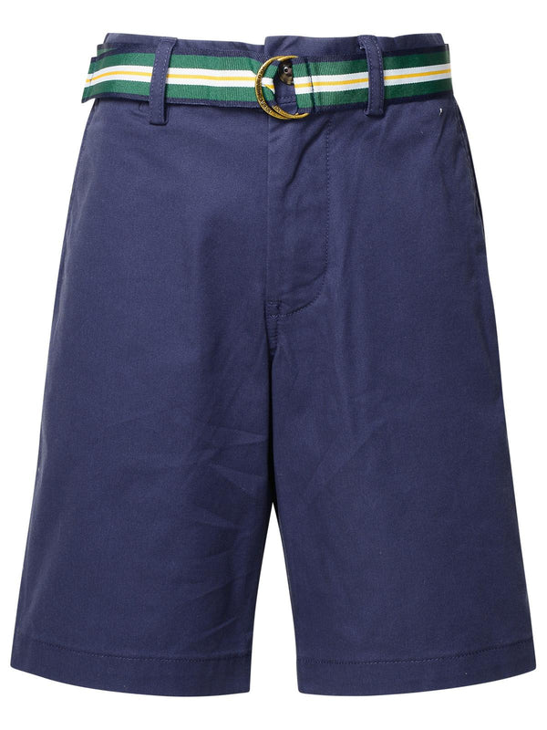 Polo Ralph Lauren Blue Cotton Shorts