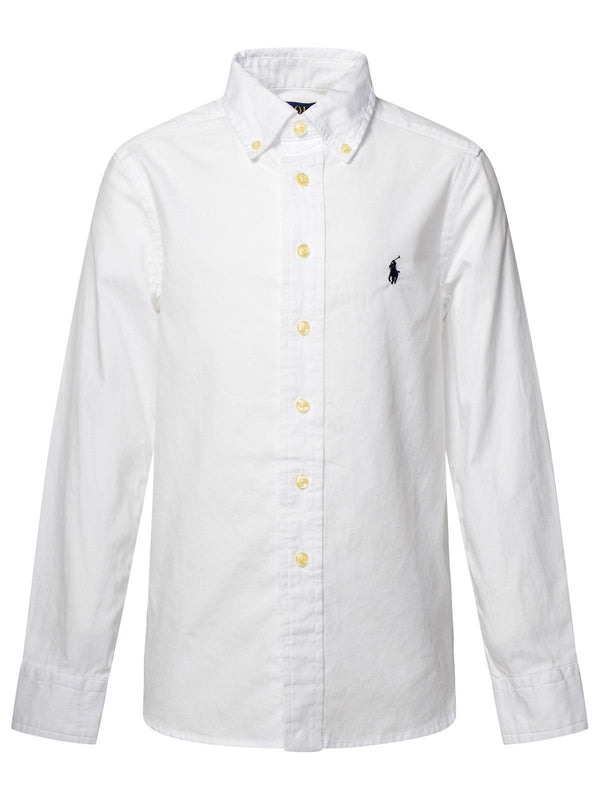 Polo Ralph Lauren White Cotton Shirt