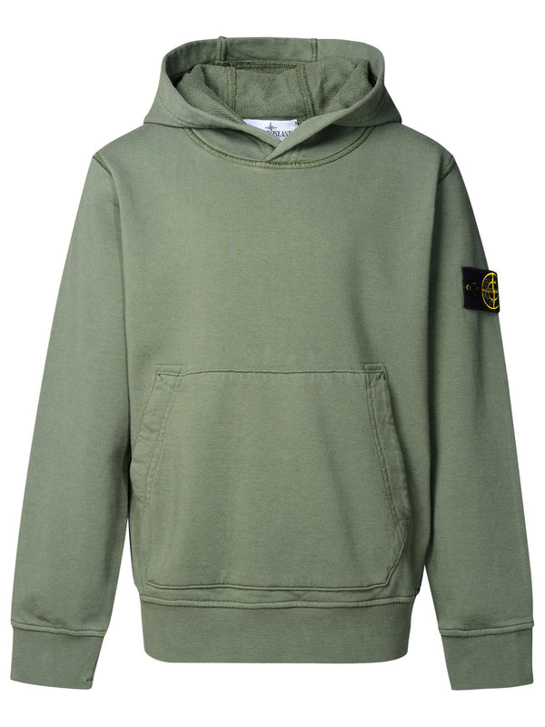 Stone Island Junior Felpa Capp.tasca