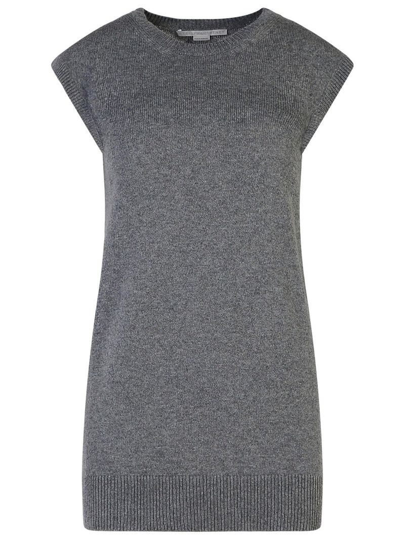 Stella Mccartney Jersey de cachemira gris sin mangas Stella McCartney para mujer - World Class Fashion