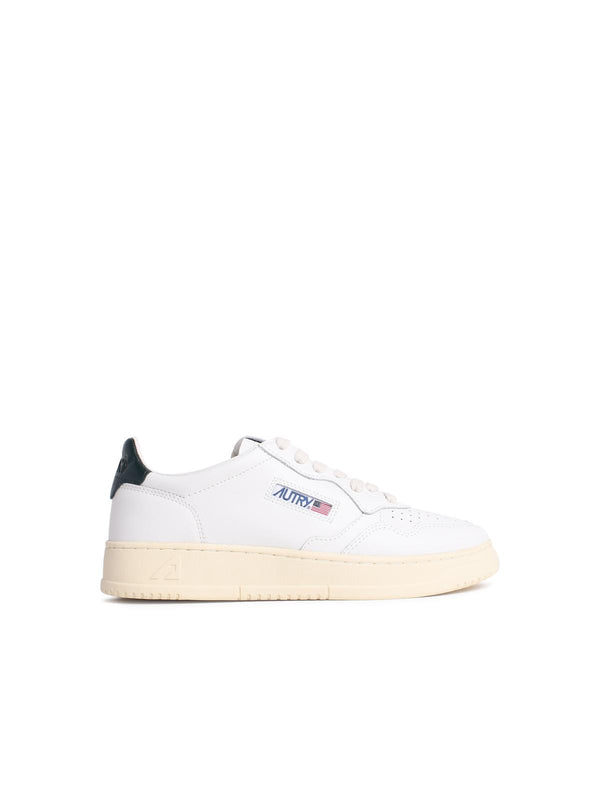 Autry 'medialist' White Leather Sneakers