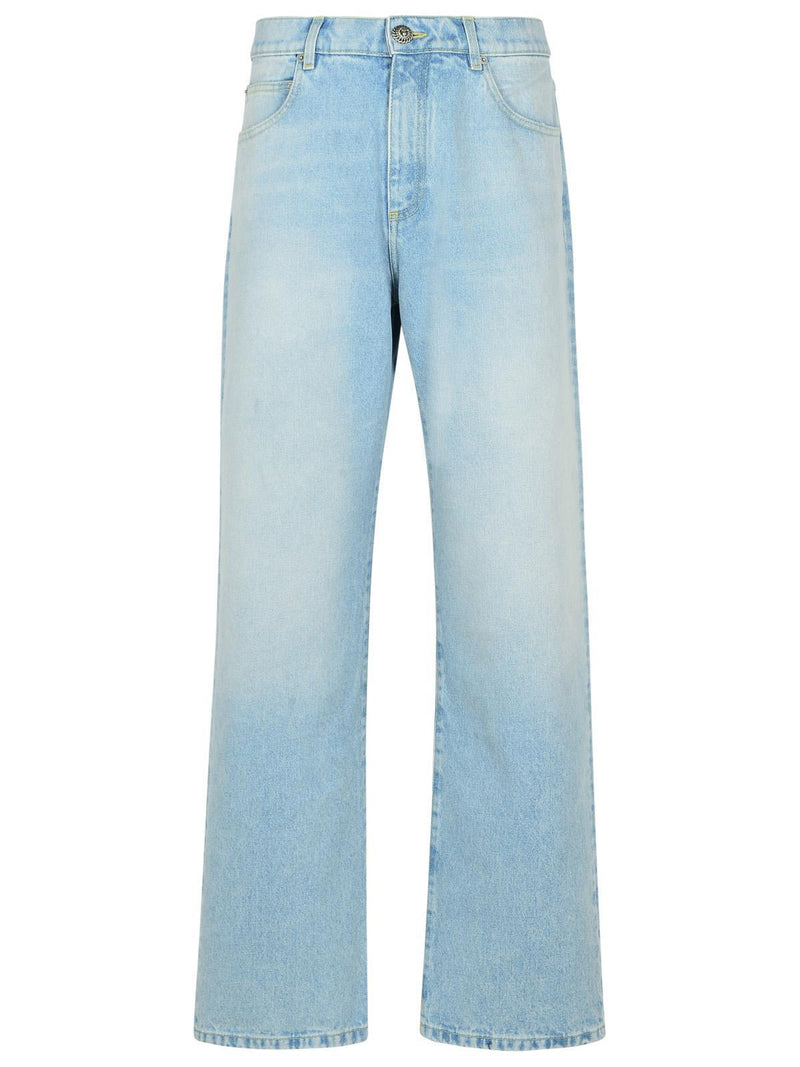Balmain Balmain Light Blue Denim Jeans Men - World Class Fashion
