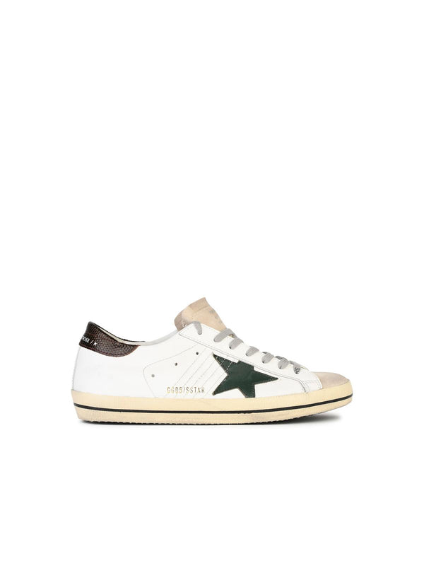 Golden Goose 'super-star Classic' White Leather Sneakers