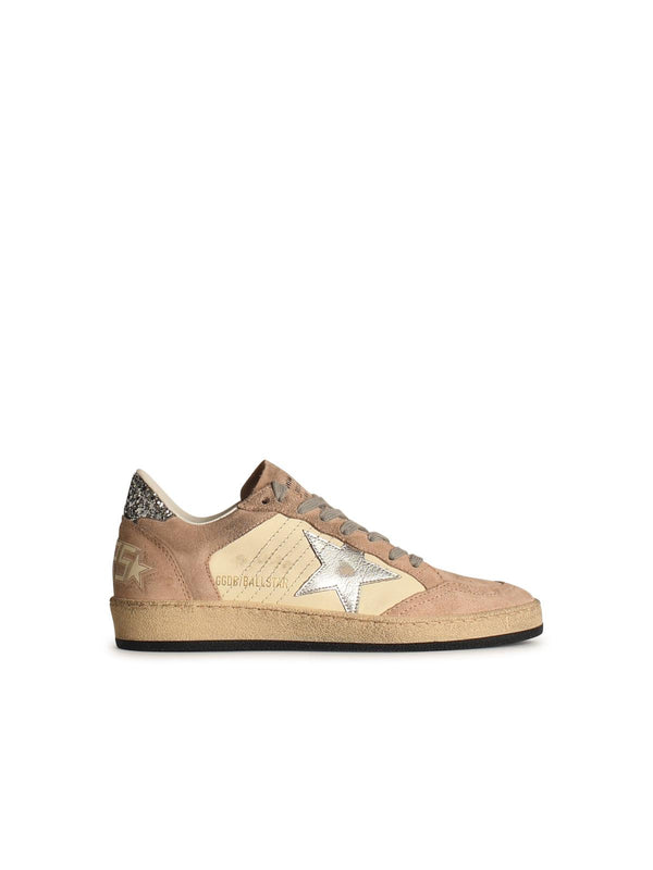 Golden Goose 'ballstar' White Leather Sneakers