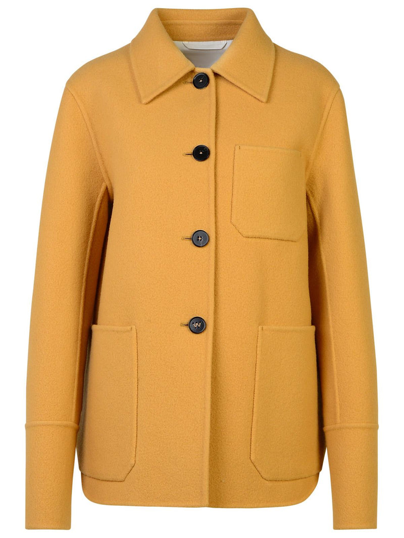 Jil Sander Jil Sander Virgin Wool Jacket Beige Women - World Class Fashion