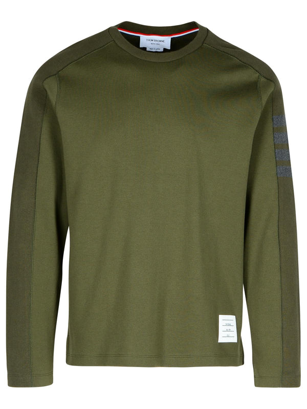 Thom Browne Green Cotton T-shirt