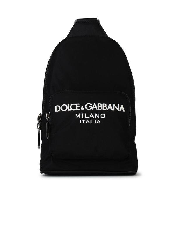 Dolce & Gabbana Black Nylon Shoulder Bag