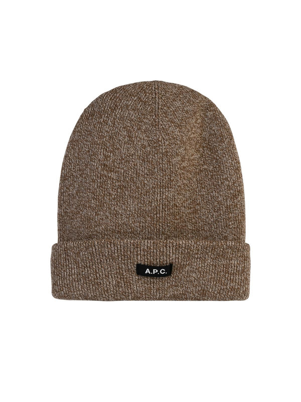 A.p.c. 'autumn' Brown Wool Beanie