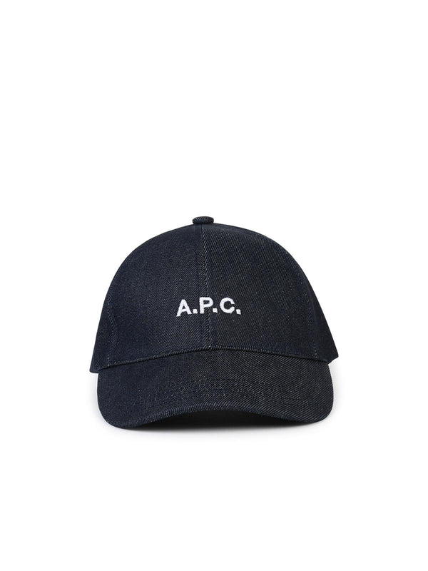 A.p.c. Blue Cotton Hat