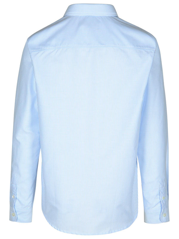 A.p.c. 'greg' Light Blue Cotton Shirt