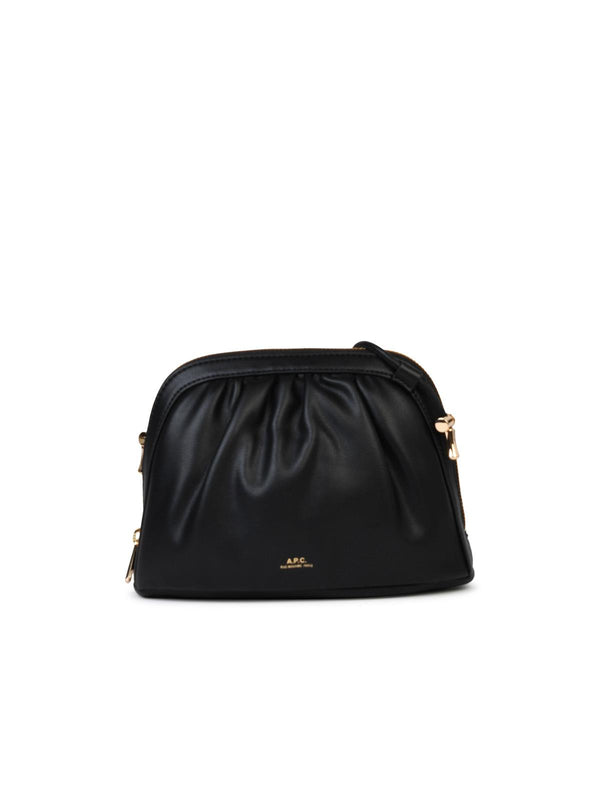 A.p.c. Small 'ninon' Black Eco-leather Crossbody Bag