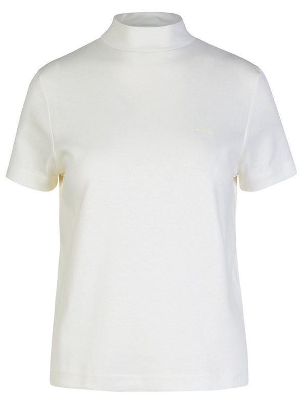 A.p.c. 'caroll' White Cotton T-shirt